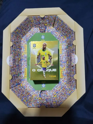 Mini estádio- cards seleção brasileira neymar- 60 cards Panini