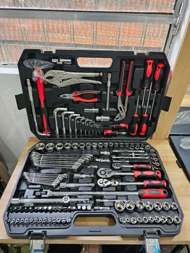 Jogo de Ferramentas Completo - Profissional e Resistente!