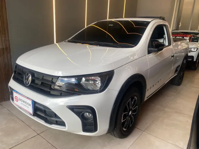 DIFERENCIADA! VW/SAVEIRO ROBUST 1.6 2024 TOP LINDA!! TOP DEMAIS 