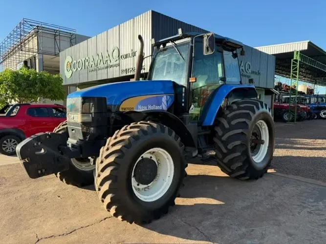 New Holland TM 7020 4x4 ano 2012 Cab. Original 