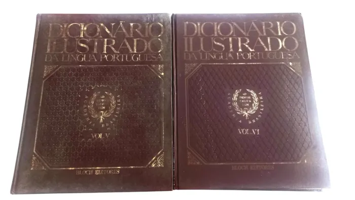 Dicionário Ilustrado da Língua Portuguesa - Volumes 5 e 6