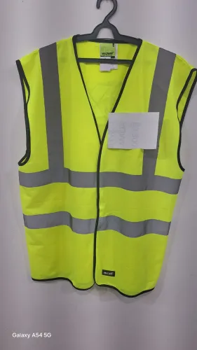 Colete fluorescente grande