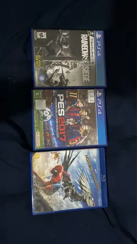 Jogos Ps4 + Filme Blueray