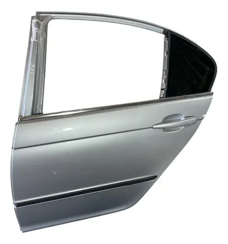 Porta Bmw 320i 2001/2002/2003 Traseira Esquerda Prata