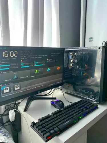 PC COMPLETO + MONITOR + PLACA DE VIDEO I5 16GB DE RAM
