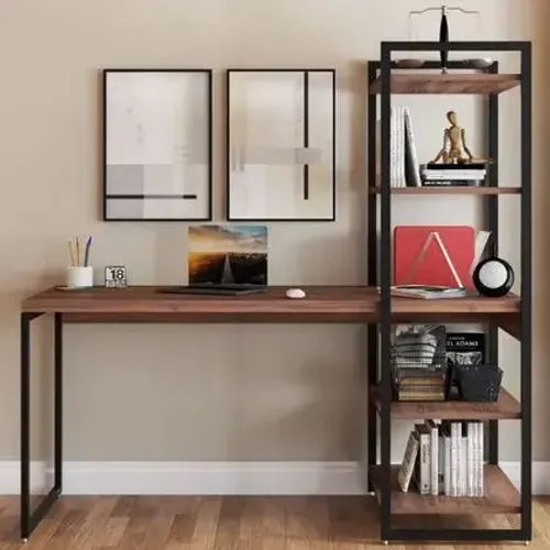 Vendo mesas com estantes industrial novas de fabrica