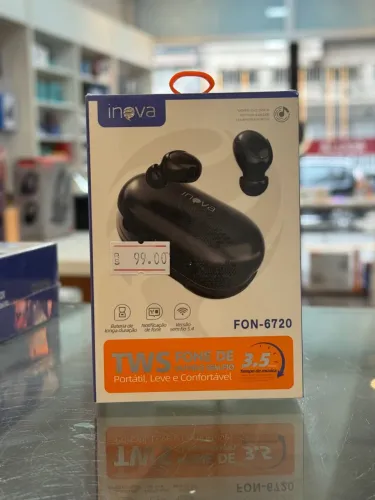 Fone de Ouvido Bluetooth Inova TWS FON-6720