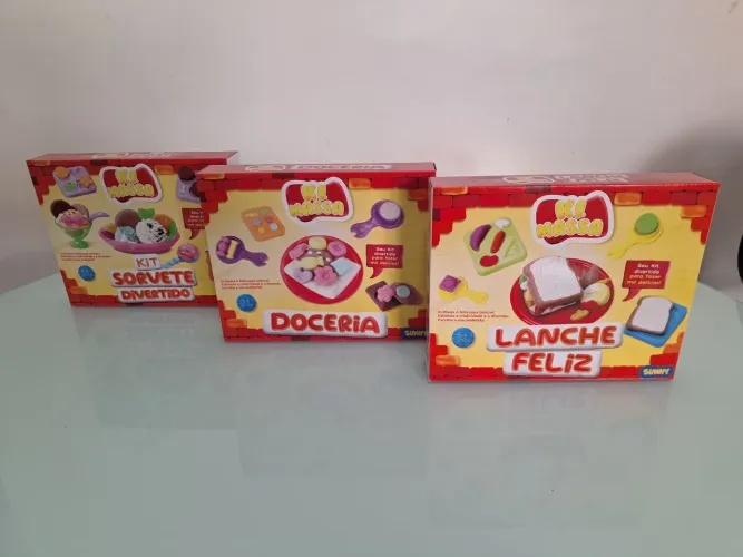 CADA! Kit Ki-Massa Sorvete, Doceria e Lanche Feliz