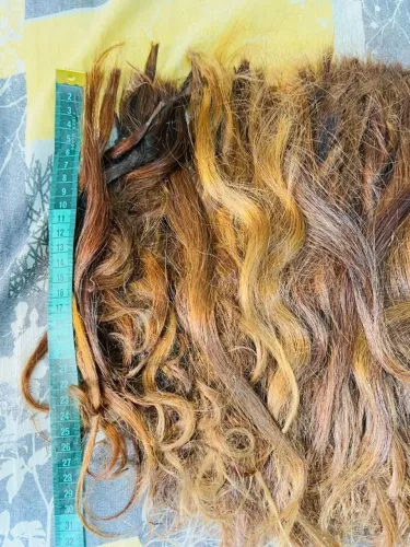 Cabelo humano - 117g