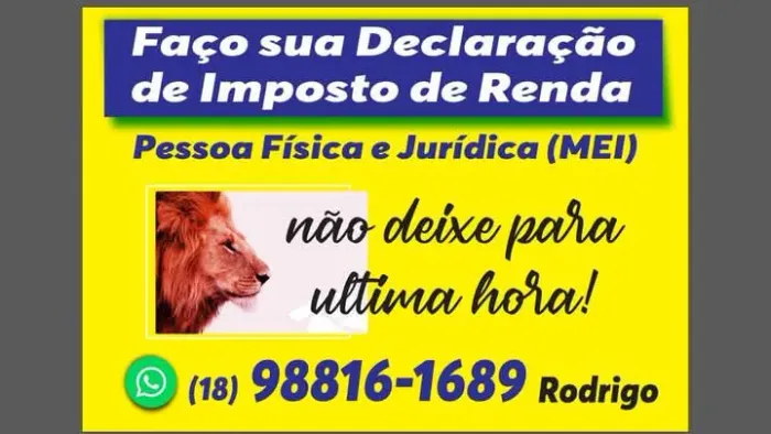 Declaração Pessoa Física e Jurídica MEI