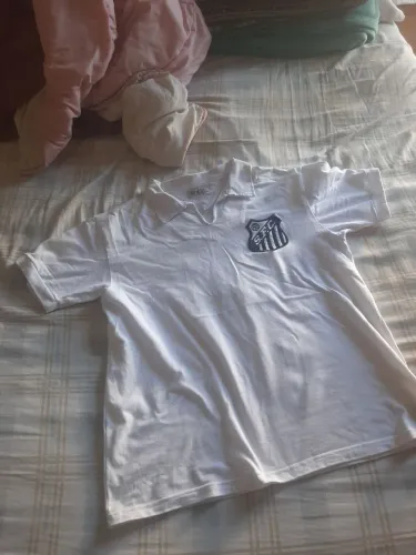Camisa Retrô Santos Futebol Clube M 