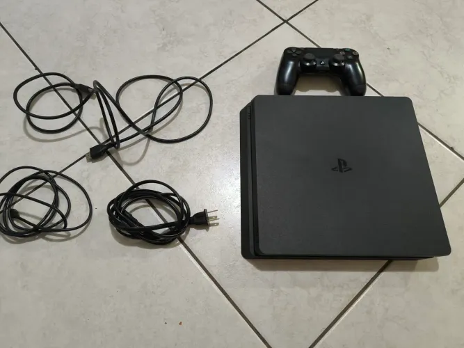 Playstation 4 Slim + Controle + Uncharted 4