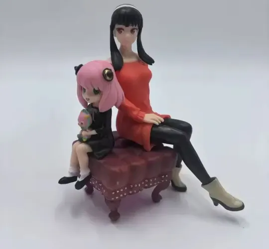 Boneco Figure anime action Yor Forger e Anya Forger SPY FAMILY 