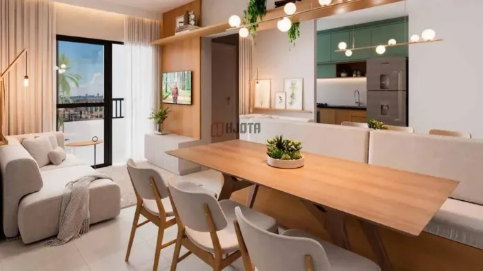 Apartamento Cond Quinta das Amoras 46m2 -2 Dorm -São José do Rio Preto