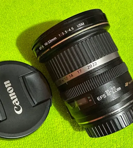 Lente Canon 10-22mm - Ótimo Estado 