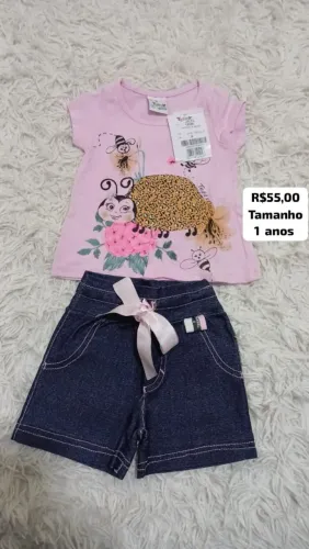Conjuntos infantil conforto e qualidade 