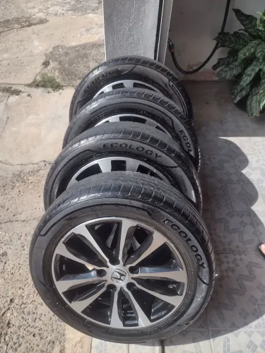 Rodas do Civic diamantada 5x114