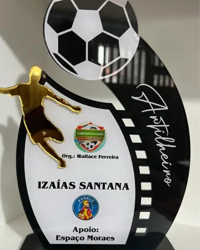 Troféus e medalhas personalizados 