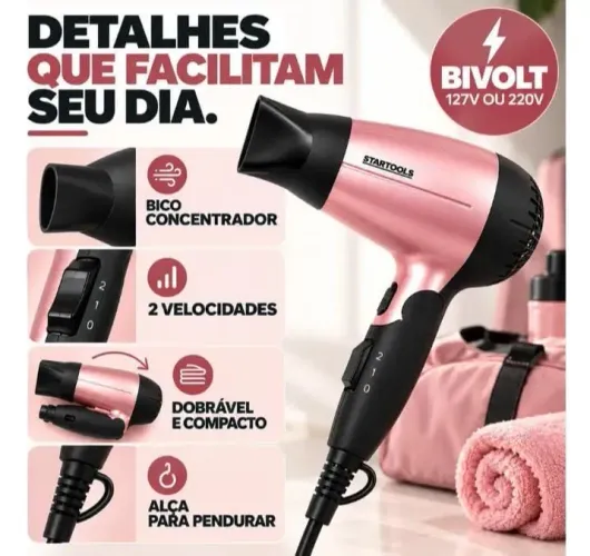Secador de cabelo