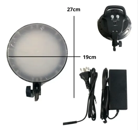 2-Luz led redonda com difusor