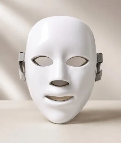 Máscara Facial de LED 7 Cores Rejuvenescimento e Acne