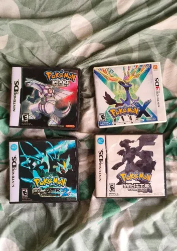 Jogos de Pokémon Nintendo DS e 3ds (valores na descrição)