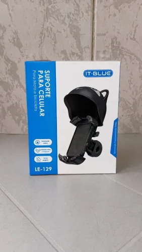 Suporte Celular Moto e Bicicleta Impermeável IT-BLUE LE-129 Novo