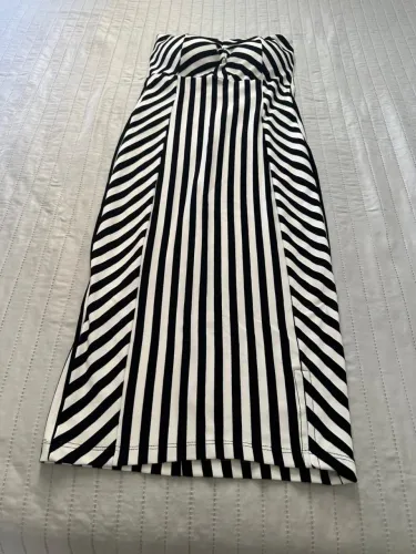 Vestido listrado