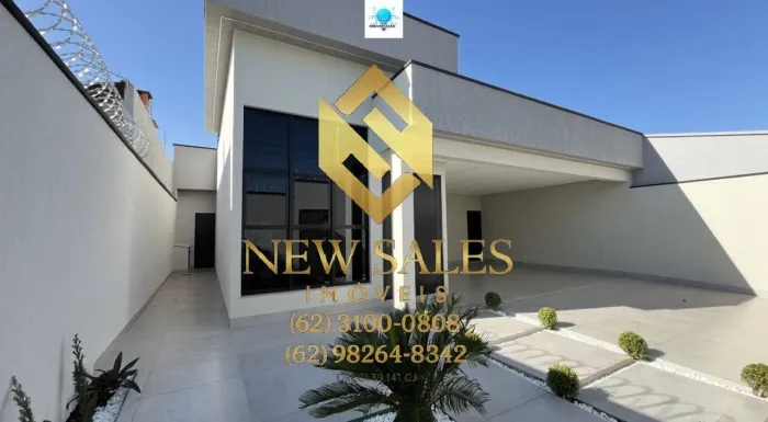 Casa com 3 Suítes à Venda, 228m², Área gourmet- no Setor Faiçalville