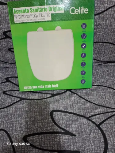 Tampa para vaso sanitario,tenho 3 unidades