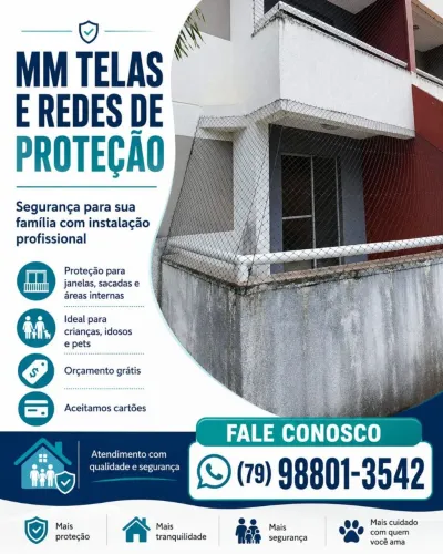 MM Telas e Redes de Proteção 