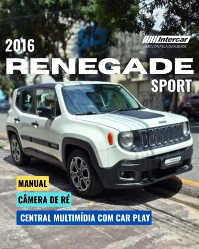 Jeep Renegade Sport 1.8 4X2 Flex 16V Mec. 2016