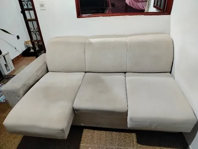 Sofá retrátil 3 lugares