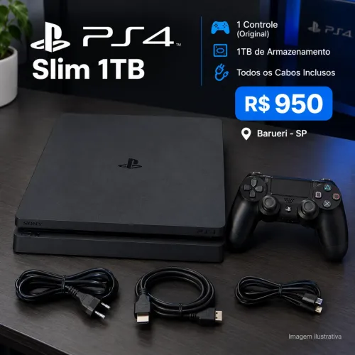 PS4 SLIM 1TB