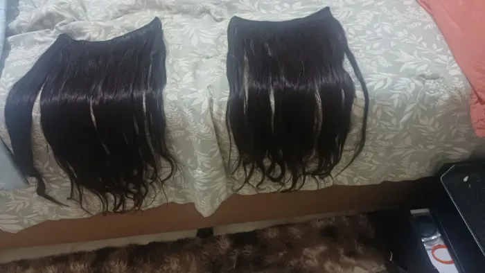 Cabelo humano entrego 