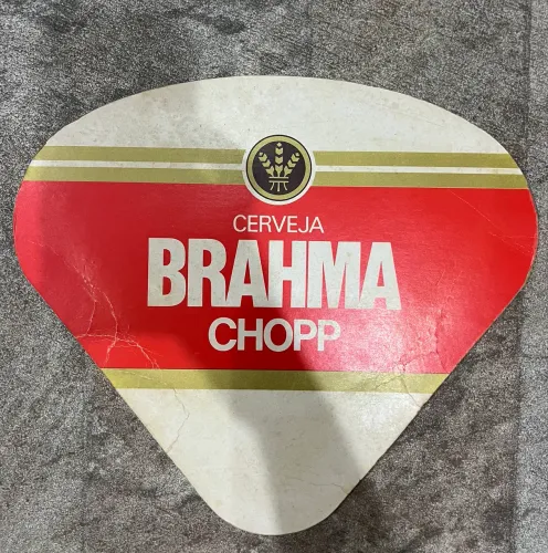 Leque de Carnaval da Brahma antigo( peça de coleção)