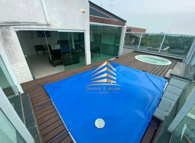 Cobertura com 3 dormitórios para alugar, 175 m² por R$ 7.100,01/mês - Jardim Enseada - Gua