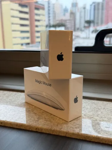 Magic Mouse 2  Apple Branco - NOVO LACRADO - LOJA FÍSICA 