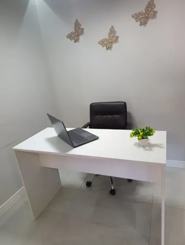 Mesa escritório 100% mdf