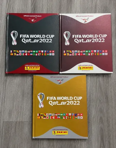 Álbum Copa do Mundo 2022 - Completo e Colado