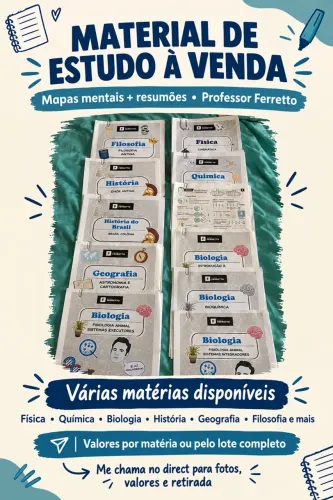 MAPAS MENTAIS/ RESUMOS DA PLATAFORMA FERRETTO!