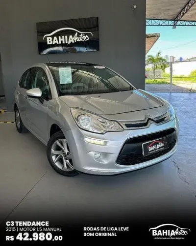 Citroen C3 Tendance 1.5 Flex 8V 5P Mec. 2015