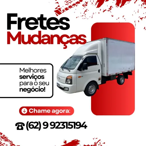 Frete e Mudança caminhão hr baú fechado