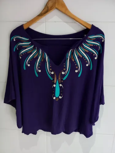 Blusa morcego
