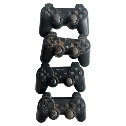 4 controles paralelos de ps3 venda no estado