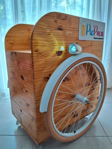 Carrinho de Pipoca Gourmet para Eventos (Novo)
