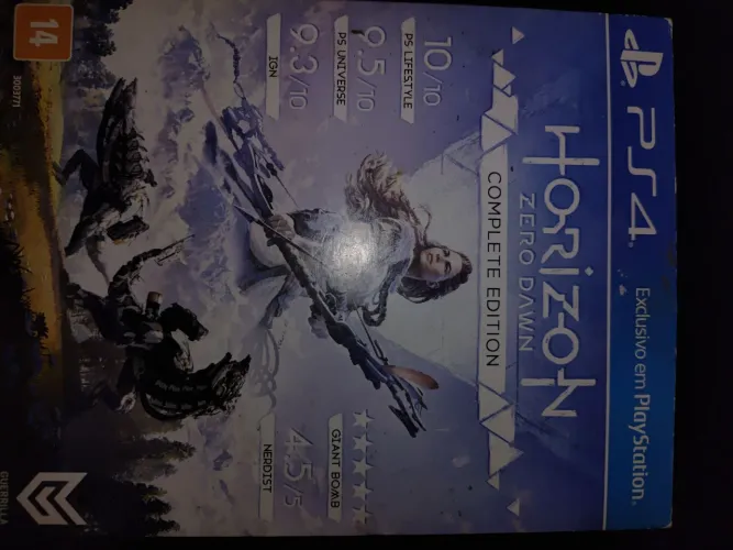 Horizon zero dawn PS4 (midia física)