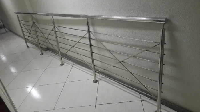 Corrimão Inox 4,60x1,10