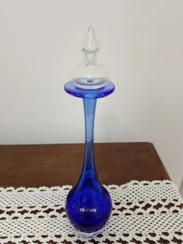 VASO GOTA ALTA AZUL CADORO