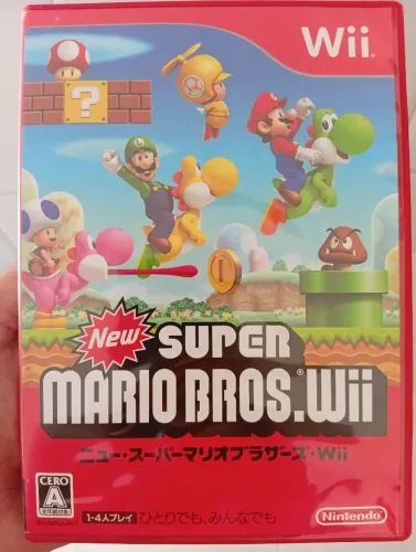 Super Mario Bros wii japonês